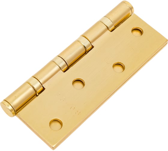 Универсальная петля MORELLI MS 100x70x2.5-4BB MSG стальная, 1 шт., цвет-матовое сатинированное золото 9014714