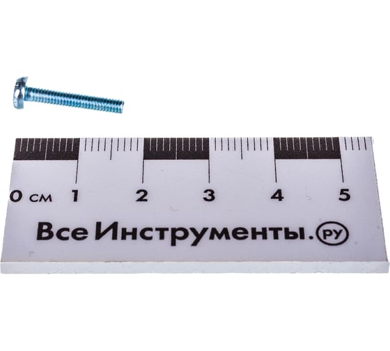 Винт с полуцилиндрической головкой Метизный двор 3x16 DIN 7985, 200 шт. 4607159067050
