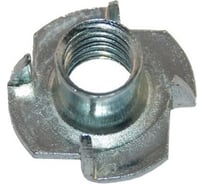 Мебельная врезная гайка Метизный двор M6x9 DIN 1624, 4075 шт. 4690441033086