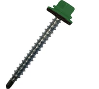 Кровельный саморез Daxmer 4,8х50 RAL 6002 сверло №1, 150 шт 00000304041