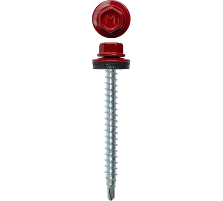 Кровельный саморез Daxmer 4,8х50 RAL 3011 сверло №1, 150 шт 00000304039