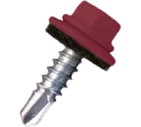 Кровельный саморез Daxmer 4,8х19 RAL 3003 сверло №2, 400 шт 00000310453