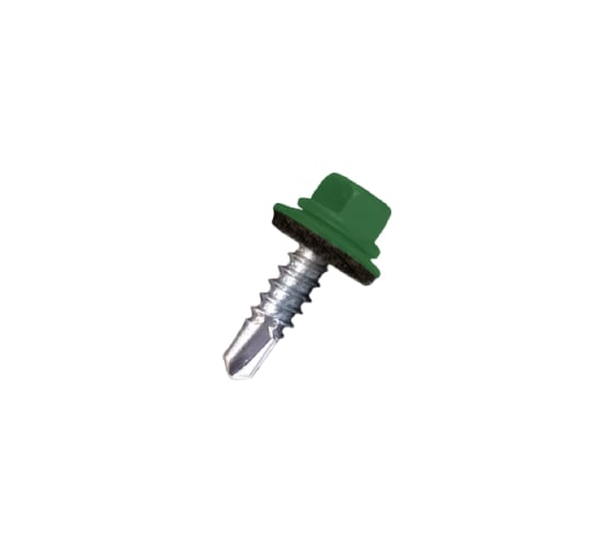 Кровельный саморез Daxmer 4,8х19 RAL 6002 сверло №2 400 шт 00000310451 1