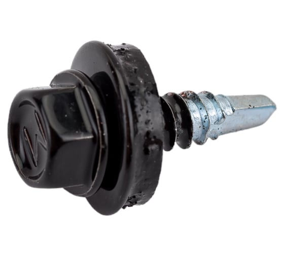 Кровельный саморез Daxmer 4,8х19 RAL 9005 сверло №2, 400 шт 00000311708