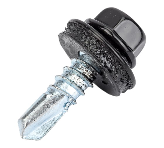 Кровельный саморез Daxmer 5,5х19 RAL 9005, сверло №3, 250 шт. 00000305513