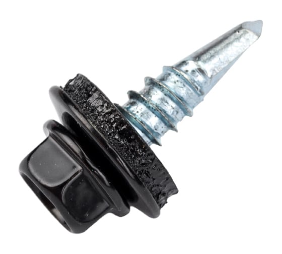 Кровельный саморез Daxmer 5,5х19 RAL 9005, сверло №3, 250 шт. 00000305513