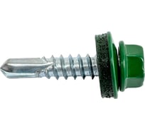 Кровельный саморез Daxmer 5,5х25 RAL 6002 сверло №3, 250 шт 00000304302