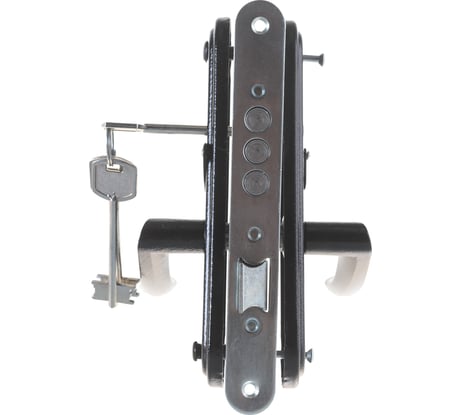 Врезной замок ЗЕНИТ ЗВ9-4-2 черный 15834