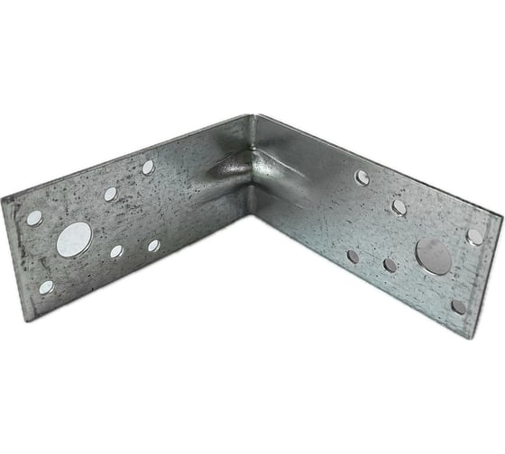Усиленный крепежный уголок BILTI 90x40 мм, 100 шт. Б-КУЗ-9040-Х672