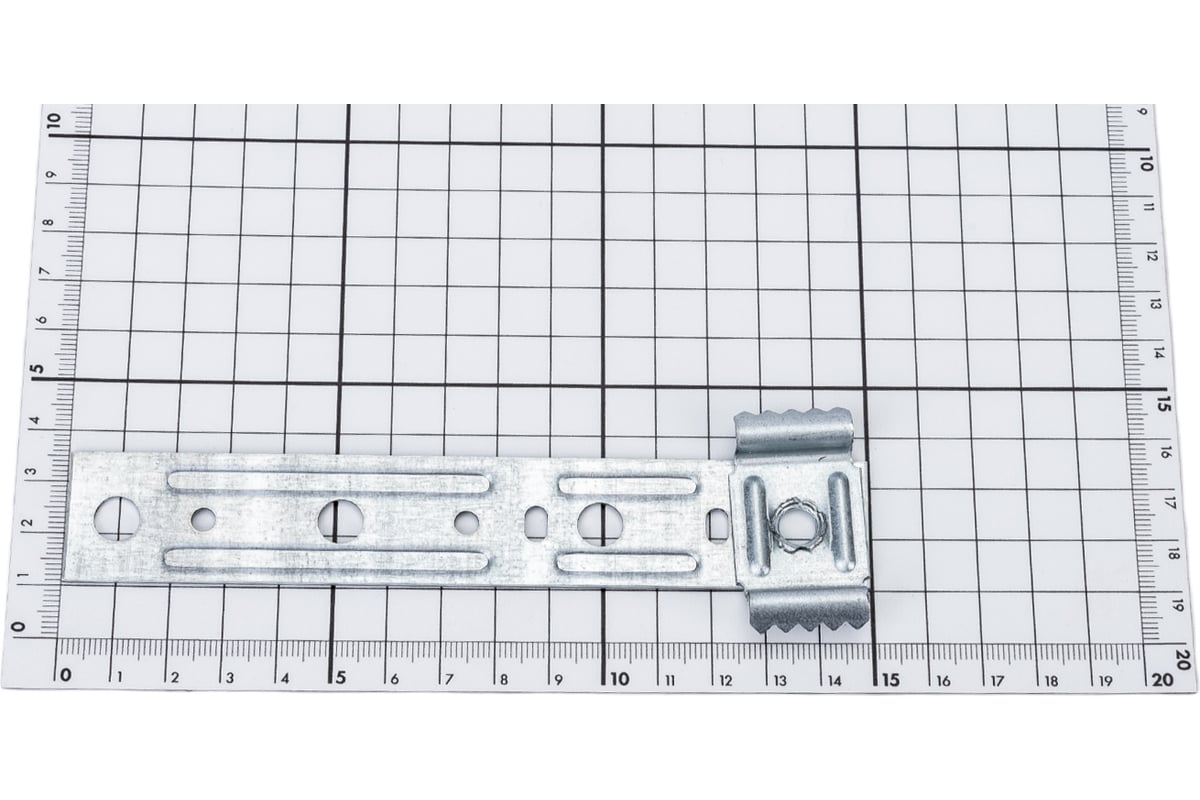 Анкерная пластина поворот. КРЕПКО-НАКРЕПКО 150x25x1.2 фас.10 шт. REНAU  46047 - выгодная цена, отзывы, характеристики, фото - купить в Москве и РФ