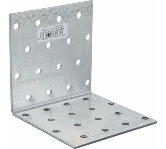 Монтажный уголок Rock RKM9, 80х80х80х2 мм 20 шт. 410907 1