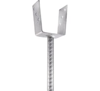 Основание колонны бруса тип U КРЕПКО-НАКРЕПКО 70x325x120 45019