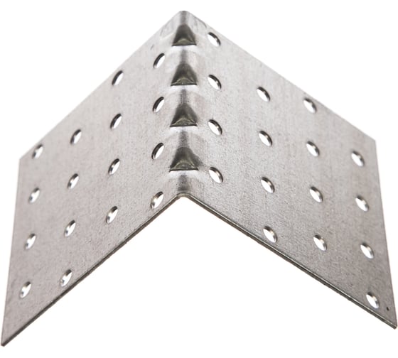 Усиленный монтажный уголок Rock RKMP9, 80х80х80х1,5 мм 20 шт. 413907 1