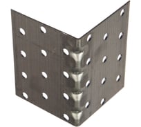 Усиленный монтажный уголок Rock RKMP6, 60х60х80х1,5 мм 20 шт. 413607