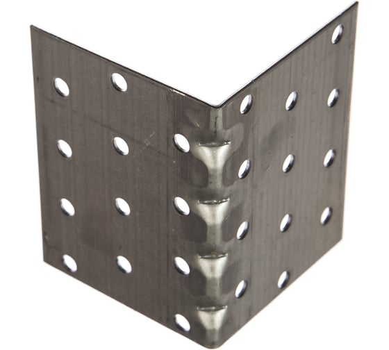 Усиленный монтажный уголок Rock RKMP6, 60х60х80х1,5 мм 20 шт. 413607 1