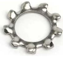 Пружинная шайба ЦКИ DIN6797A М 8, зубчатая Ц 50 шт. 31487