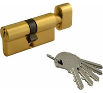 Цилиндровый механизм НОРА-М ЛУВ-60 30-30 латунь Х 5330