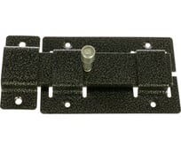 Задвижка СЕКРЕТ ЗД 02 серебро, прямоугольный ригель 09450