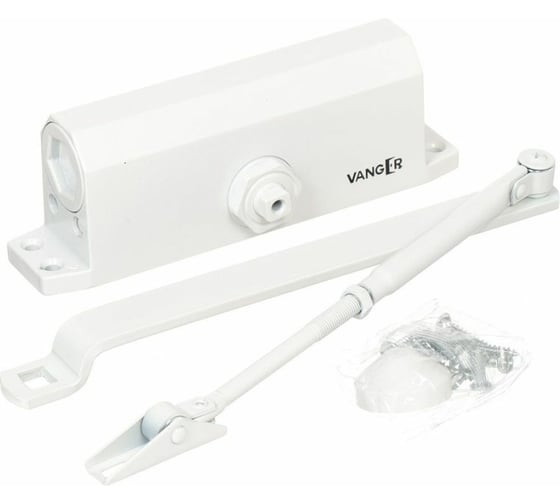Дверной доводчик Vanger DC-120-W 26415
