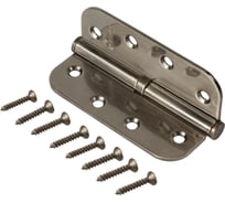 Стальная петля PUERTO плоская, колп, бронза античная, правая INRH 100x70x2.5-1BB-AB R