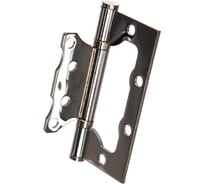 Стальная петля PUERTO без врезки, плоский колпачок, хром блестящий, IN100-2S FH CPбезВР IN100-2S FH CPбезВР (2шт)