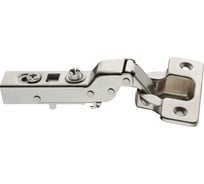 Полунакладная петля с доводчиком Hafele Metalla SM100D 95 48/6S, артикул 308.00.001, 50 шт. 308.00.01X