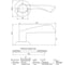 Дверные ручки Code Deco H-14023-A-CR 27190 3