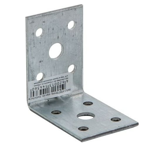 Усиленный уголок Rock RKPL5, 50х50х35х2 мм 20 шт. 405507 1