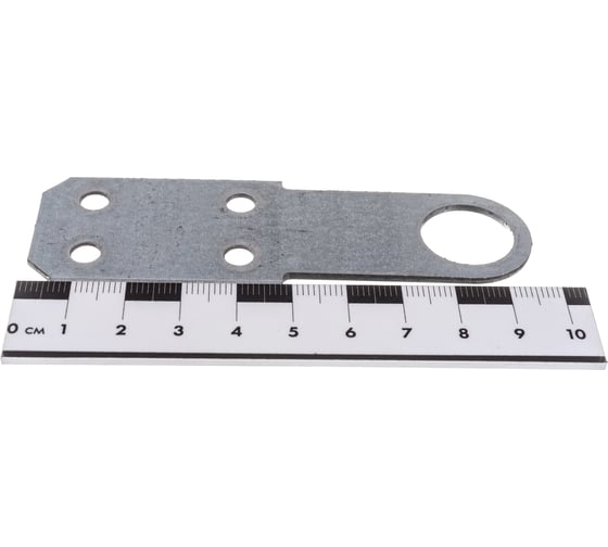 Прямая проушина для замка КРЕПКО-НАКРЕПКО 90x30x2.0 Pzp 2 шт. 48034