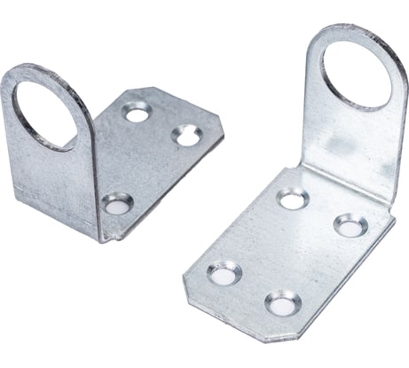 Угловая проушина для замка КРЕПКО-НАКРЕПКО 50x44x30x2.0 Pzu 2 шт. 48003