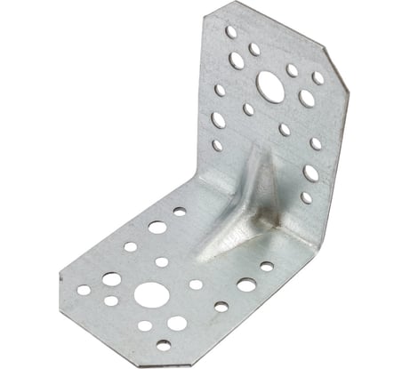 Усиленный крепежный уголок КРЕПКО-НАКРЕПКО 90x90x65x1.8 48591
