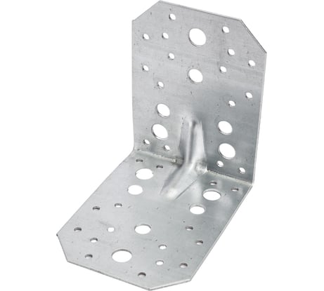 Крепежный уголок КРЕПКО-НАКРЕПКО 130x130x100x2.0 усиленный 45491