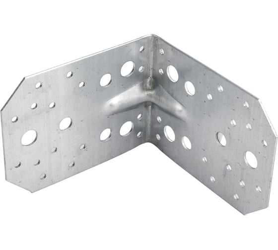 Крепежный уголок КРЕПКО-НАКРЕПКО 130x130x100x2.0 усиленный 45491