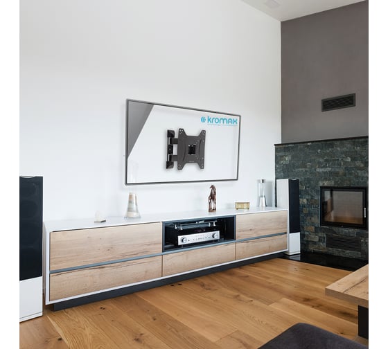 TV-кронштейн KROMAX DIX-22 black 28013