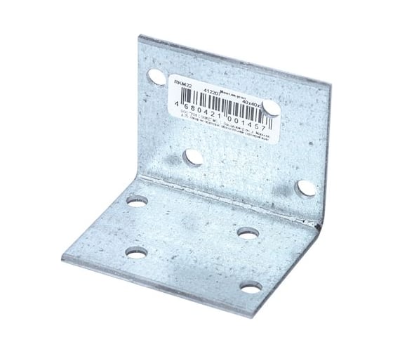 Монтажный уголок Rock RKM22, 40х40х50х2 мм 50 шт. 412207