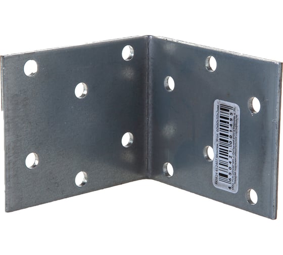 Монтажный уголок Rock RKM24, 60х60х50х2 мм 20 шт. 412407
