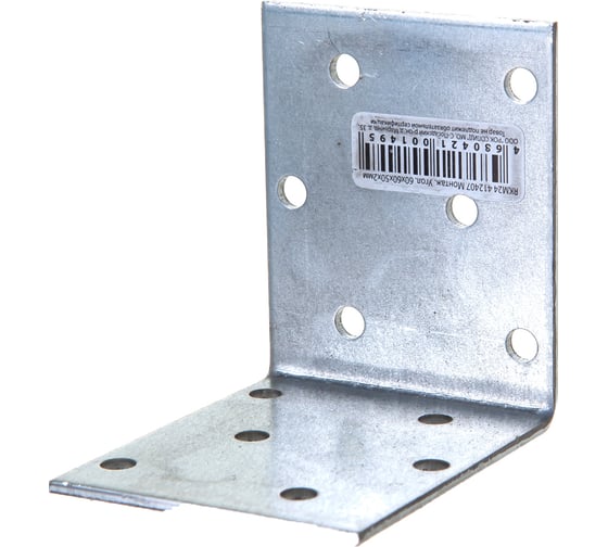Монтажный уголок Rock RKM24, 60х60х50х2 мм 20 шт. 412407