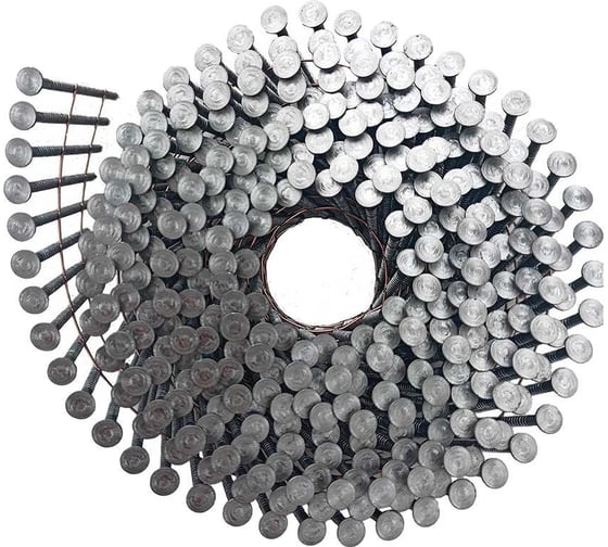 Барабанный гвоздь БМК BR RING с кольцевой накаткой, 2.5-50 мм, 7200 шт. CNW2550