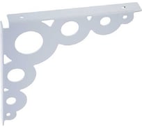 Кронштейн ООО МЕТАЛЛИК дельта, 182x182 мм, белый, арт. 182W