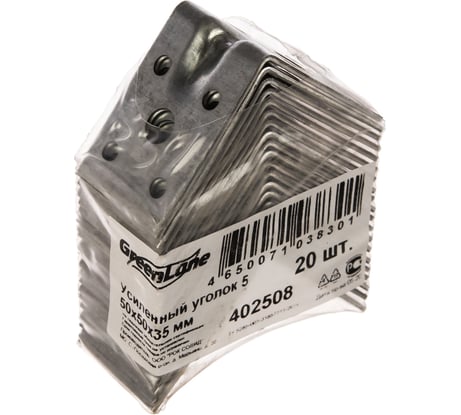 Усиленный уголок Rock 5, 50х50х35 мм 20 шт. 402508