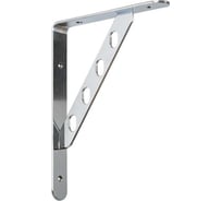 Кронштейн ООО МЕТАЛЛИК альфа 350x250 мм, хром А350С