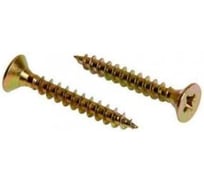 Шуруп для дерева Саморезик 3х20 универсальный потай, желтый цинк, Pz-1, 1000 шт SYZ-3х20-1 000