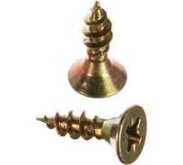 Шуруп для дерева Саморезик 4,5х16 универсальный потай, желтый цинк, Pz-2, 1000 шт SYZ-4,5х16-1 000