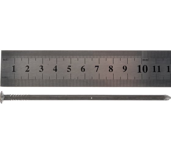Гвозди Саморезик 4,0х120, неоцинк. ГОСТ 4028-63, 1 кг GS-4,0/120-1/84
