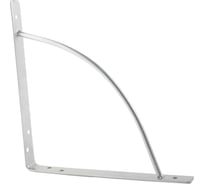 Арочный кронштейн ООО МЕТАЛЛИК 150x150 мм, белый 1515Б