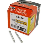 Гвоздь для перфорации Simpson CNA 4x60 мм, цинк, 250 шт. CNA4.0X60