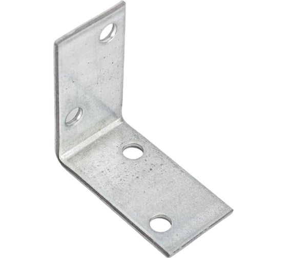 Крепежный равносторонний уголок РК ГРУП 20x40x40х1.8 5шт. РКГ00014203