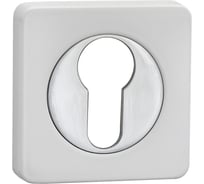 Накладка на цилиндр Ренц суп.бел./хр.бл.КВ INET 02 SW/CP