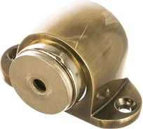 Дверной напольный магнитный ограничитель Ренц бронза античная INDSM 32 AB