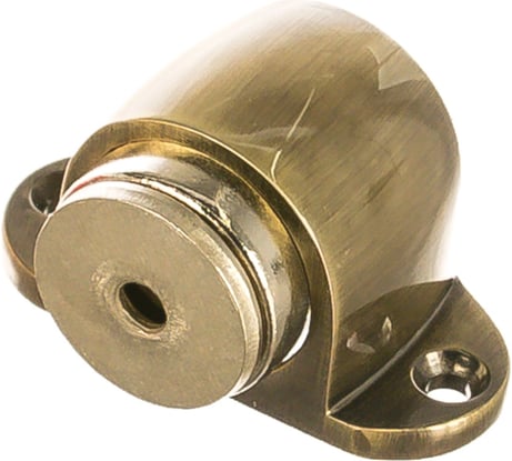 Дверной напольный магнитный ограничитель Ренц бронза античная INDSM 32 AB